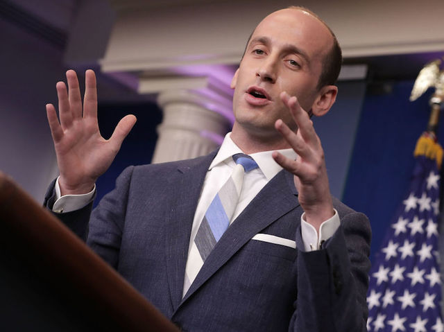 California teacher suspended after saying Trump aide Stephen Miller ate glue as child