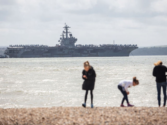 US sailor killed in accident aboard aircraft carrier